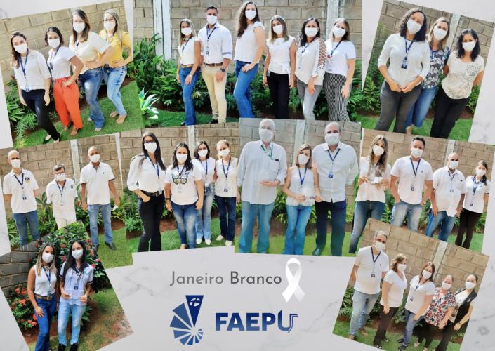 Equipe Faepu celebra o Janeiro Branco 