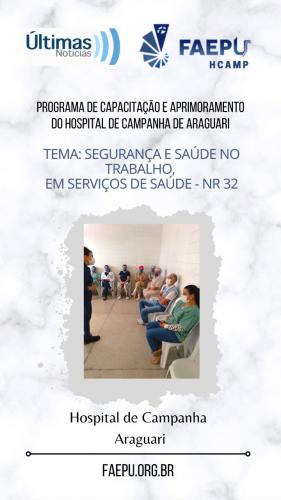 Hospital de campanha de Araguari